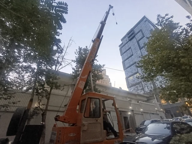 جابه جایی موتور آسانسور